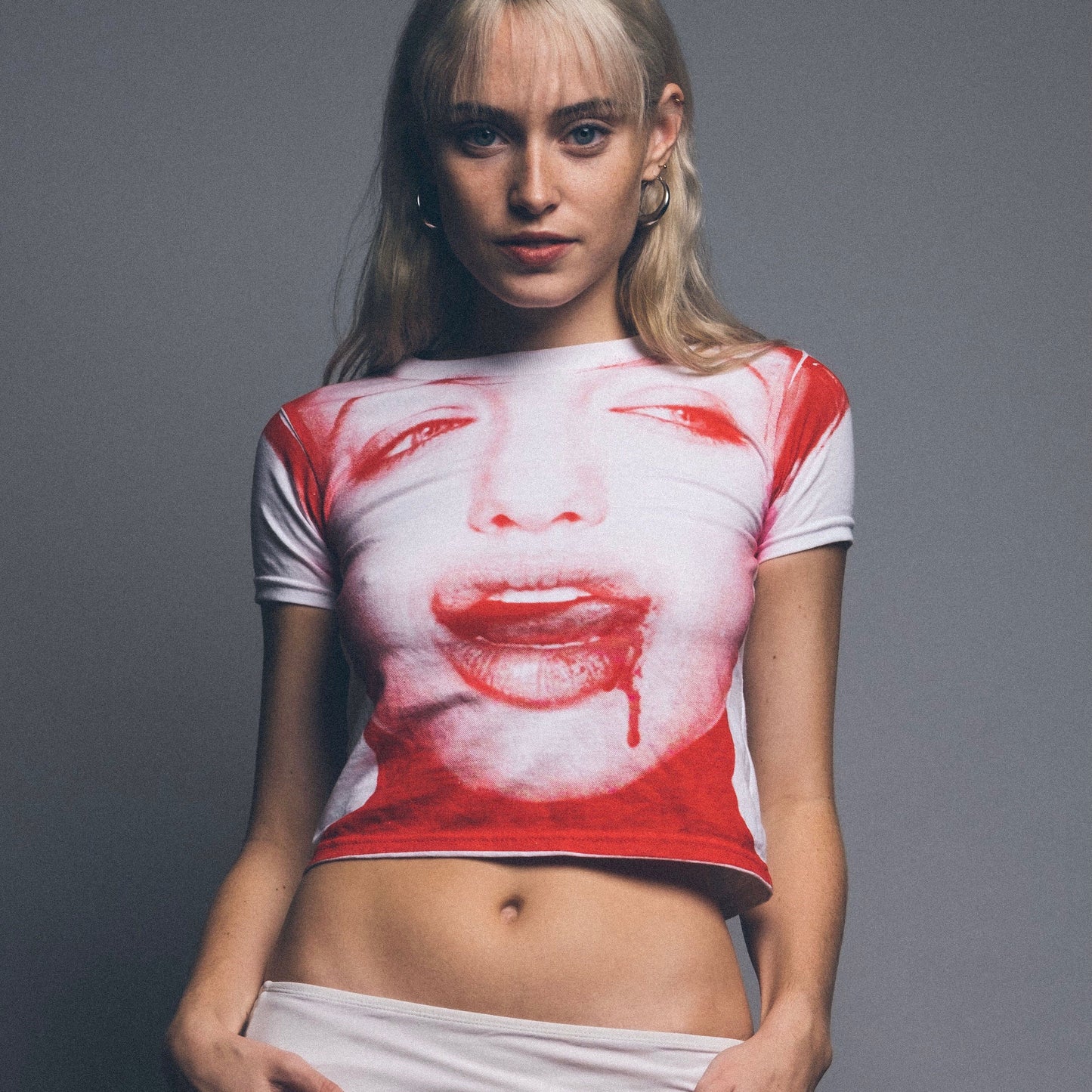 Lindsay Lohan Mugshot Baby Tee