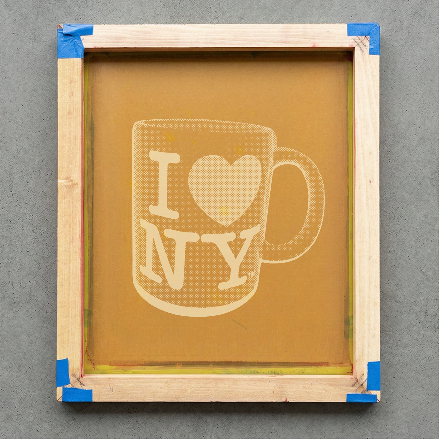 Custom Pre-Burned Silkscreen | Wood Frames for Fine Art & Textile | Hellcat NYC