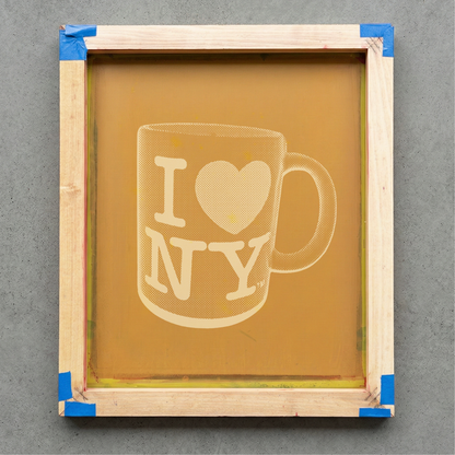 Custom Pre-Burned Silkscreen | Wood Frames for Fine Art & Textile | Hellcat NYC