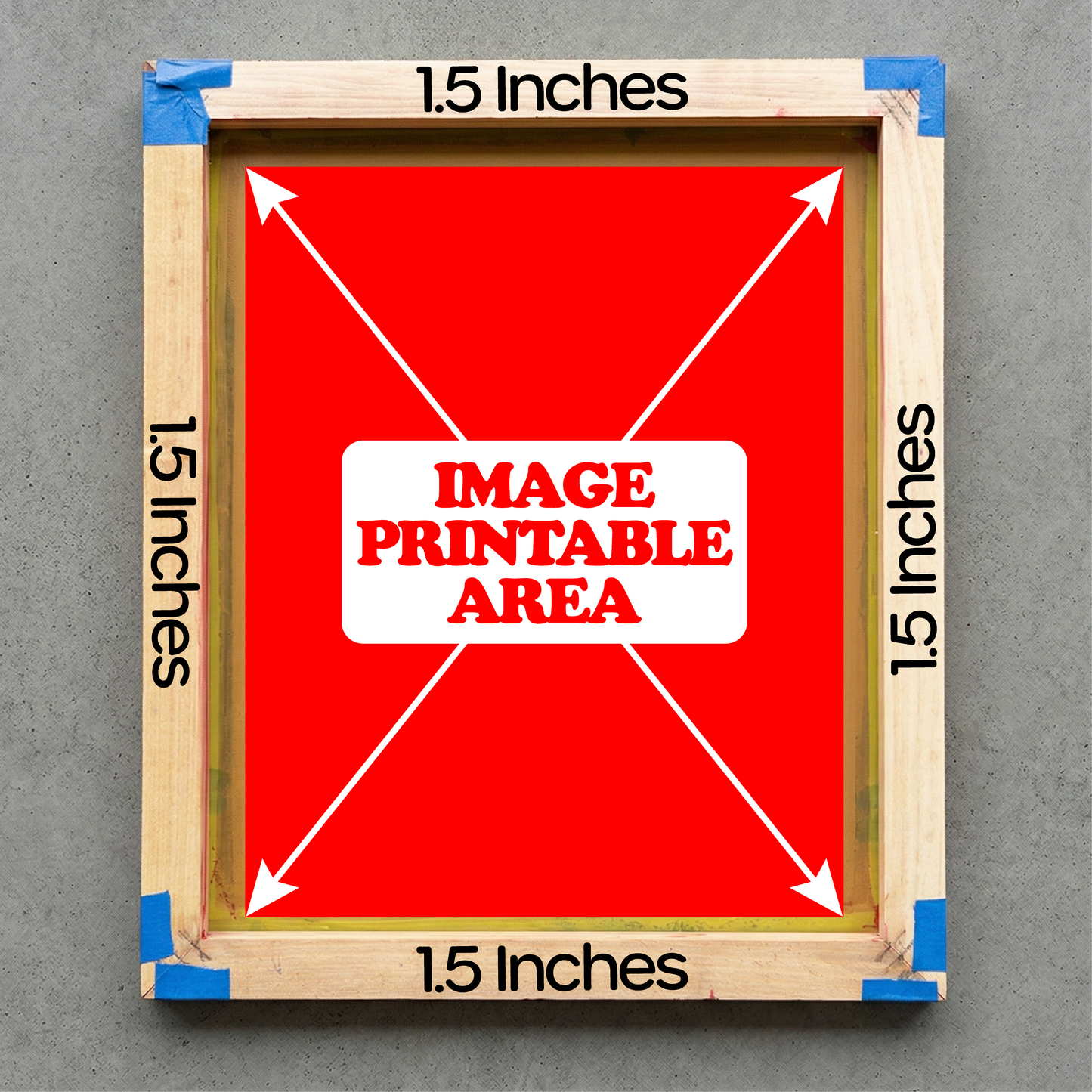 Custom Pre-Burned Silkscreen | Wood Frames for Fine Art & Textile | Hellcat NYC