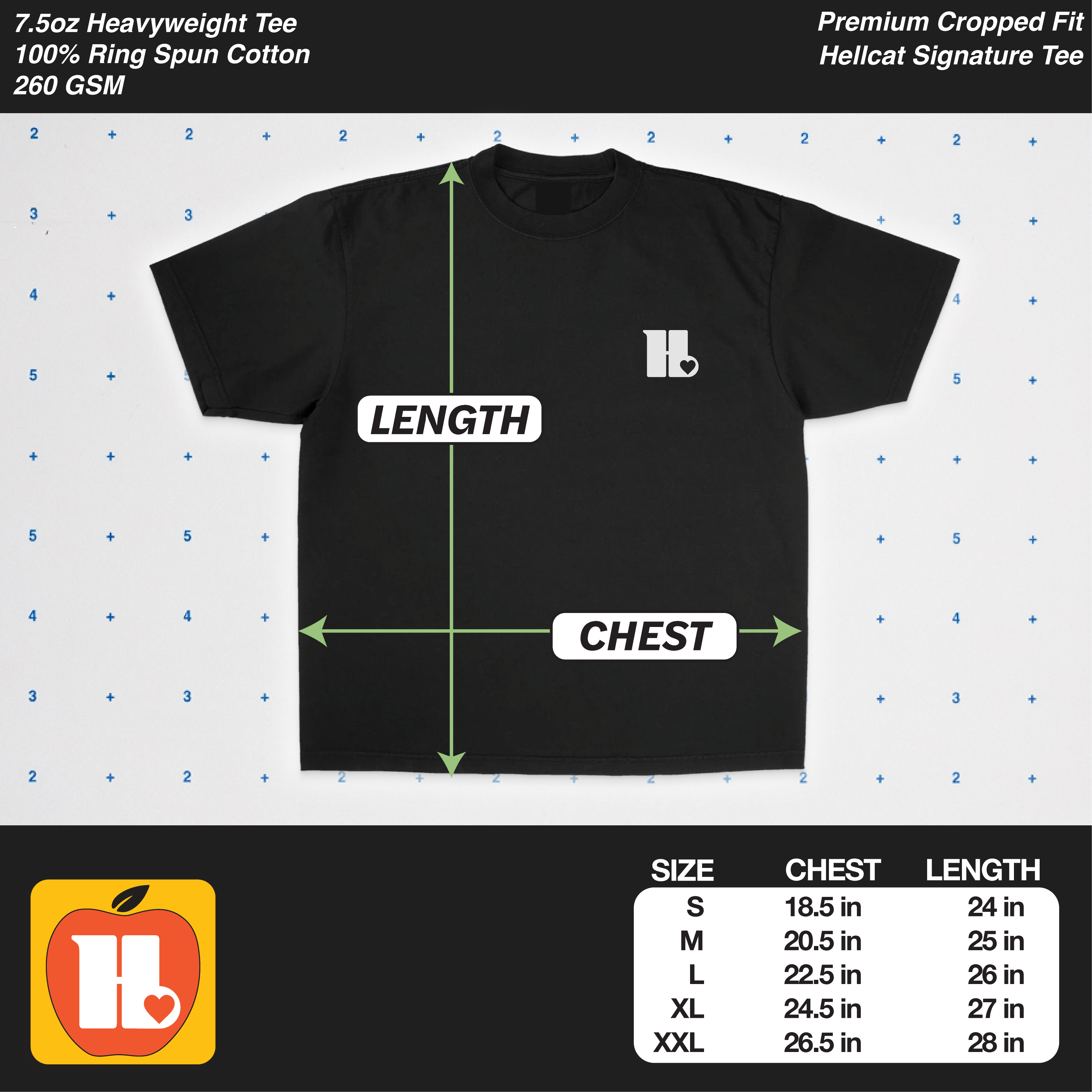 Hellcat Logo Tee 001