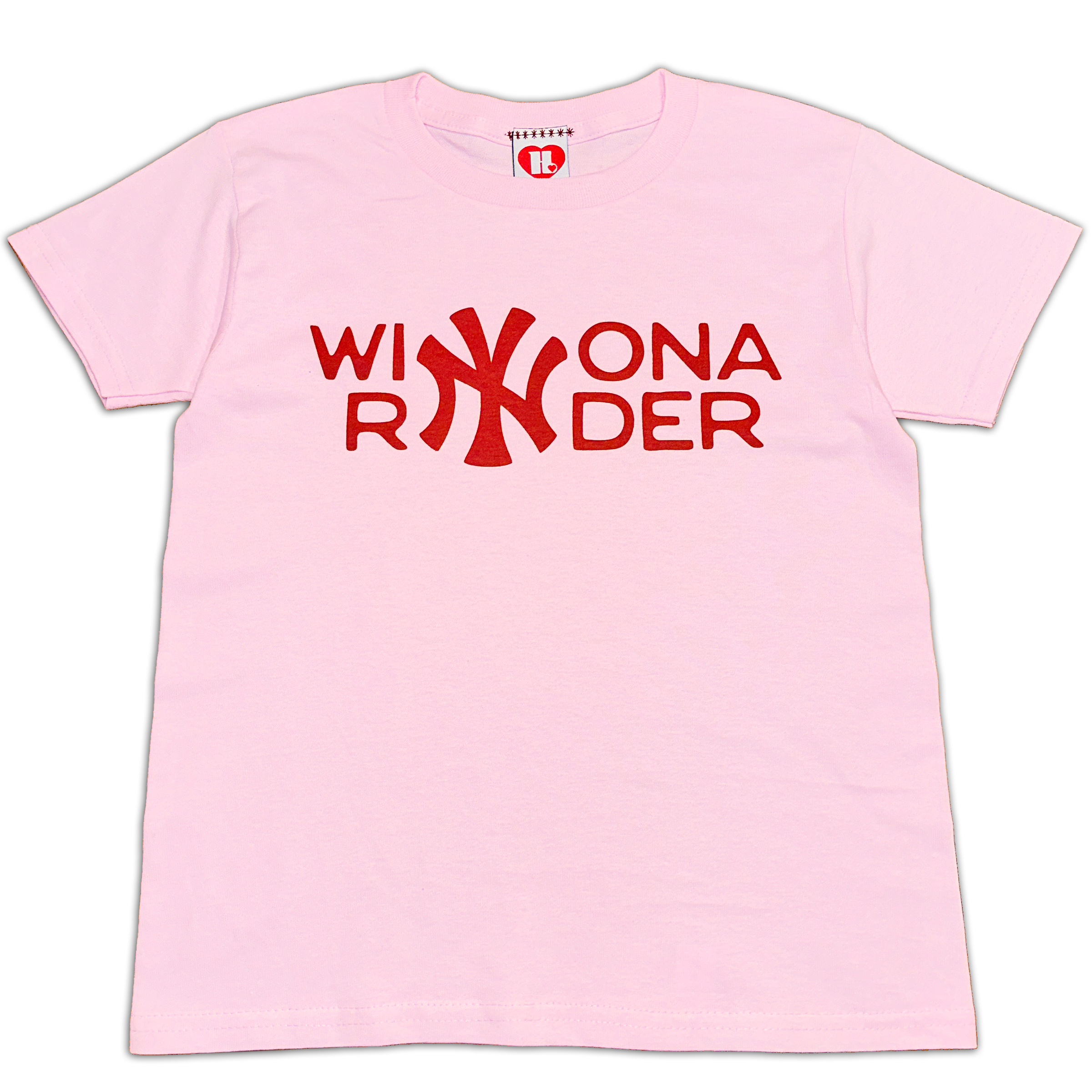 Winona Ryder Yankees Baby Tee