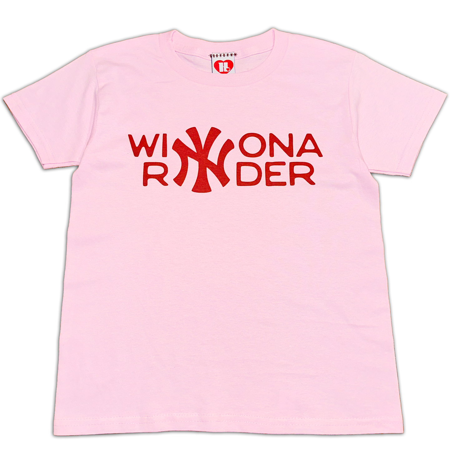 Winona Ryder Yankees Baby Tee