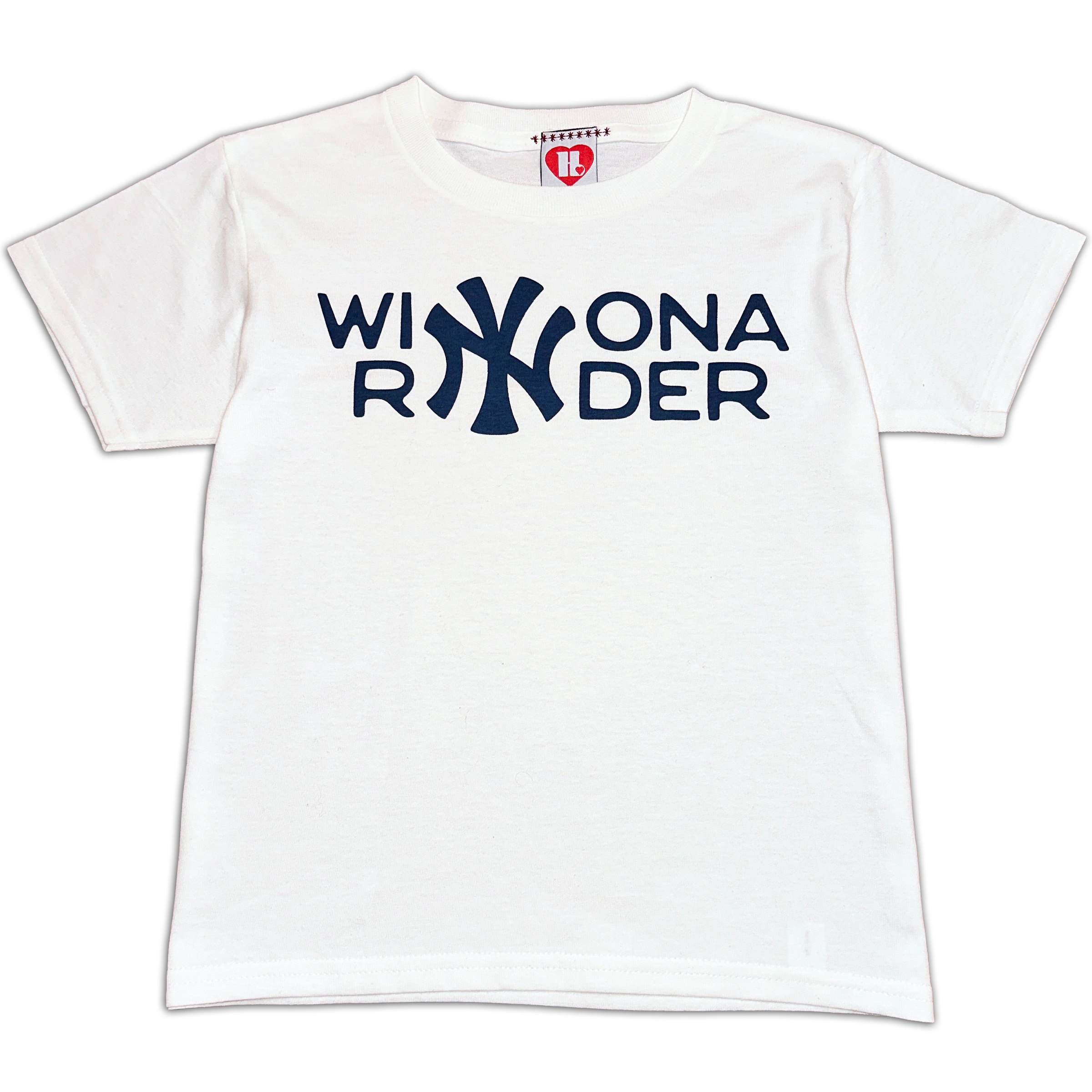 Winona Ryder Yankees Baby Tee
