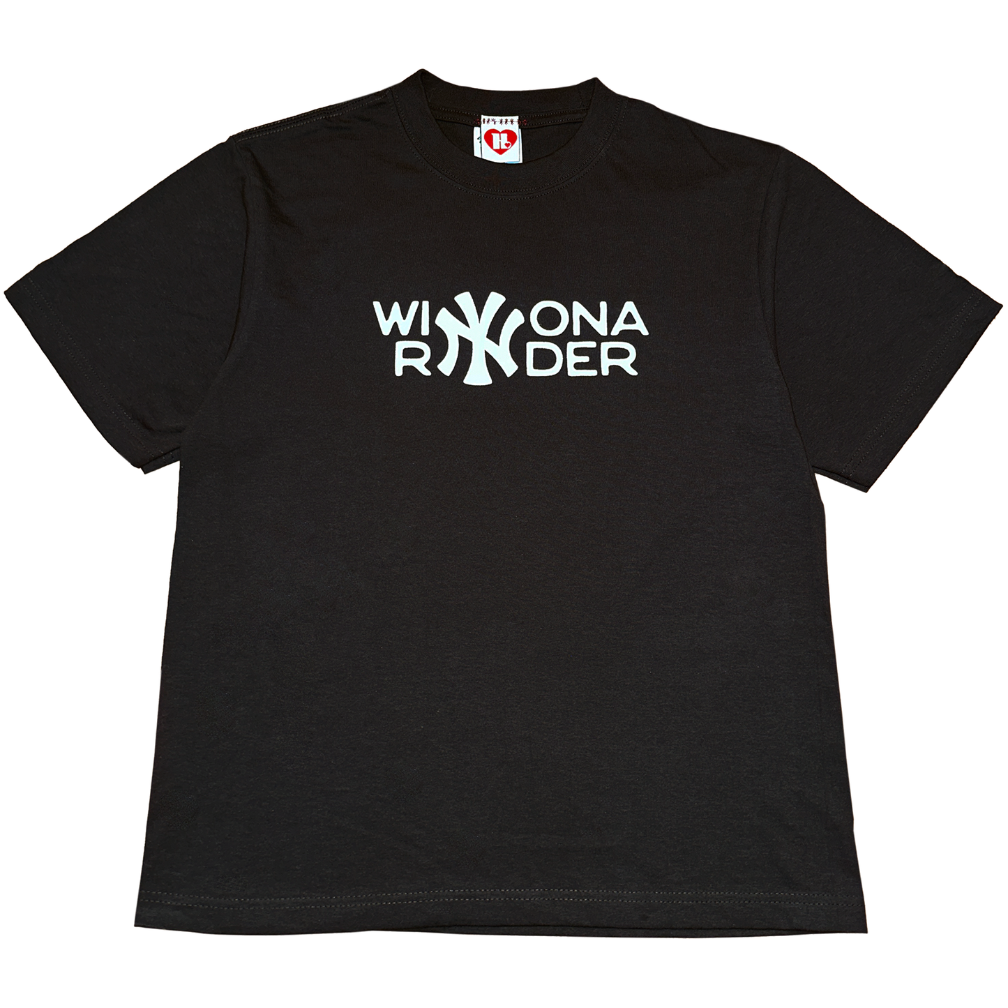 Winona Ryder Yankees Tee - Black