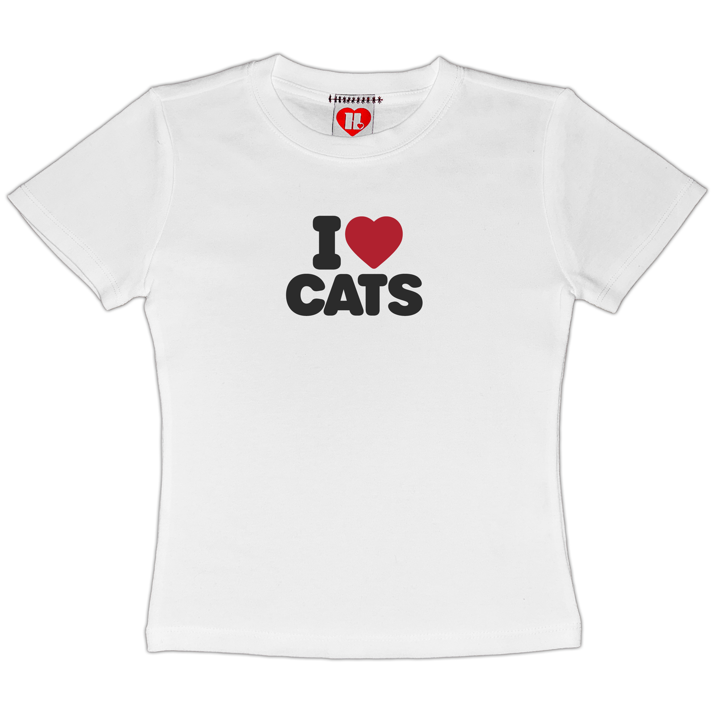 I Love Cats Baby Tee