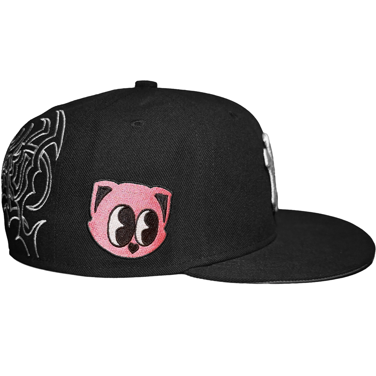 hellcat harlequin halloween fitted
