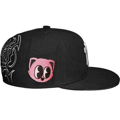 hellcat harlequin halloween fitted