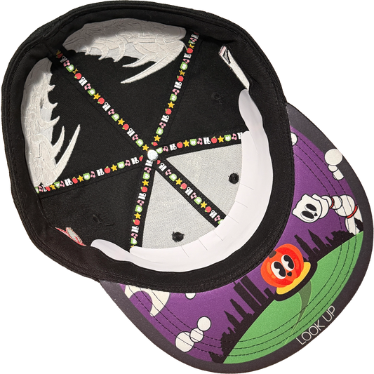 hellcat harlequin halloween fitted