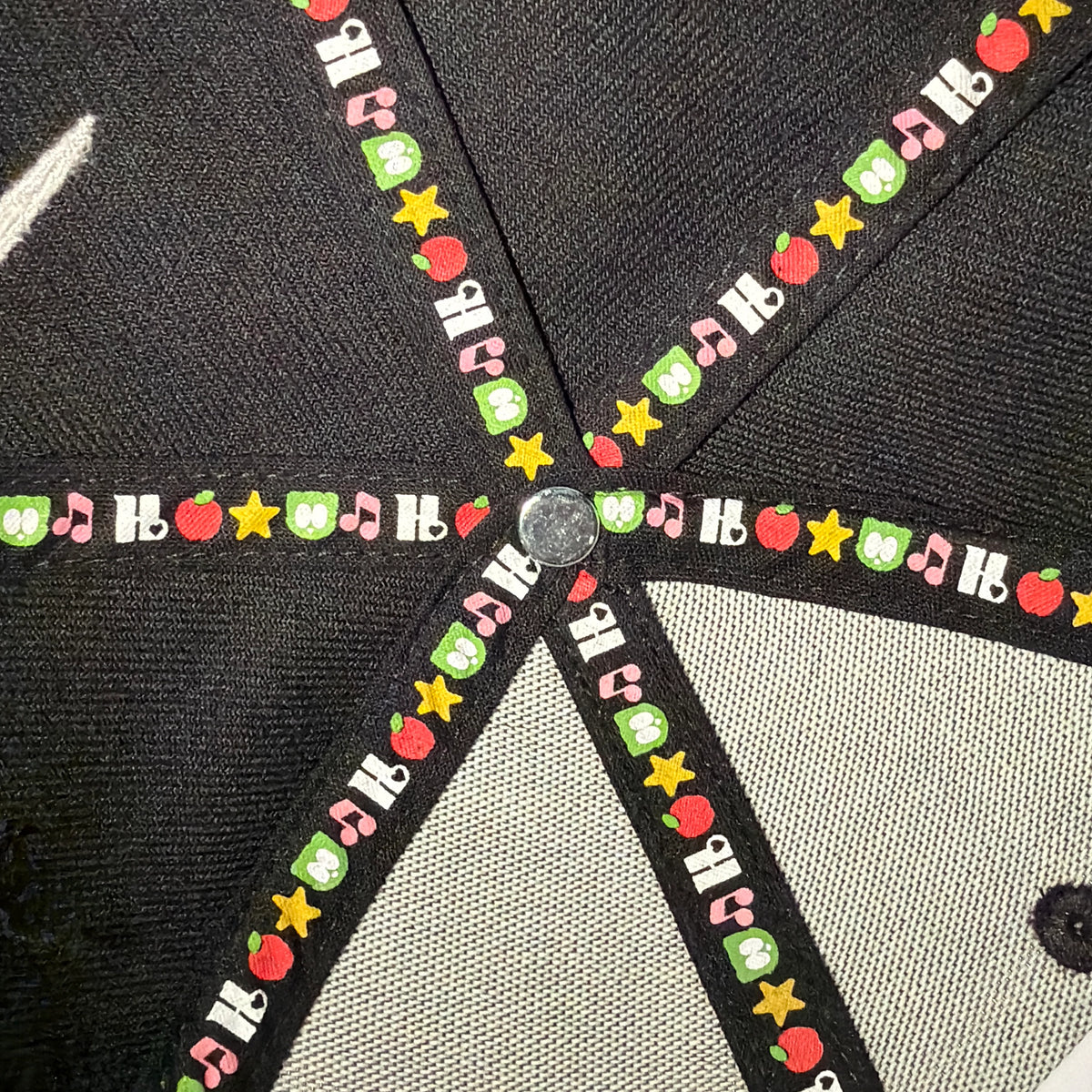 hellcat harlequin halloween fitted
