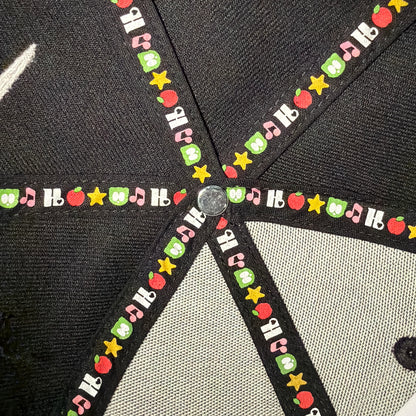 hellcat harlequin halloween fitted