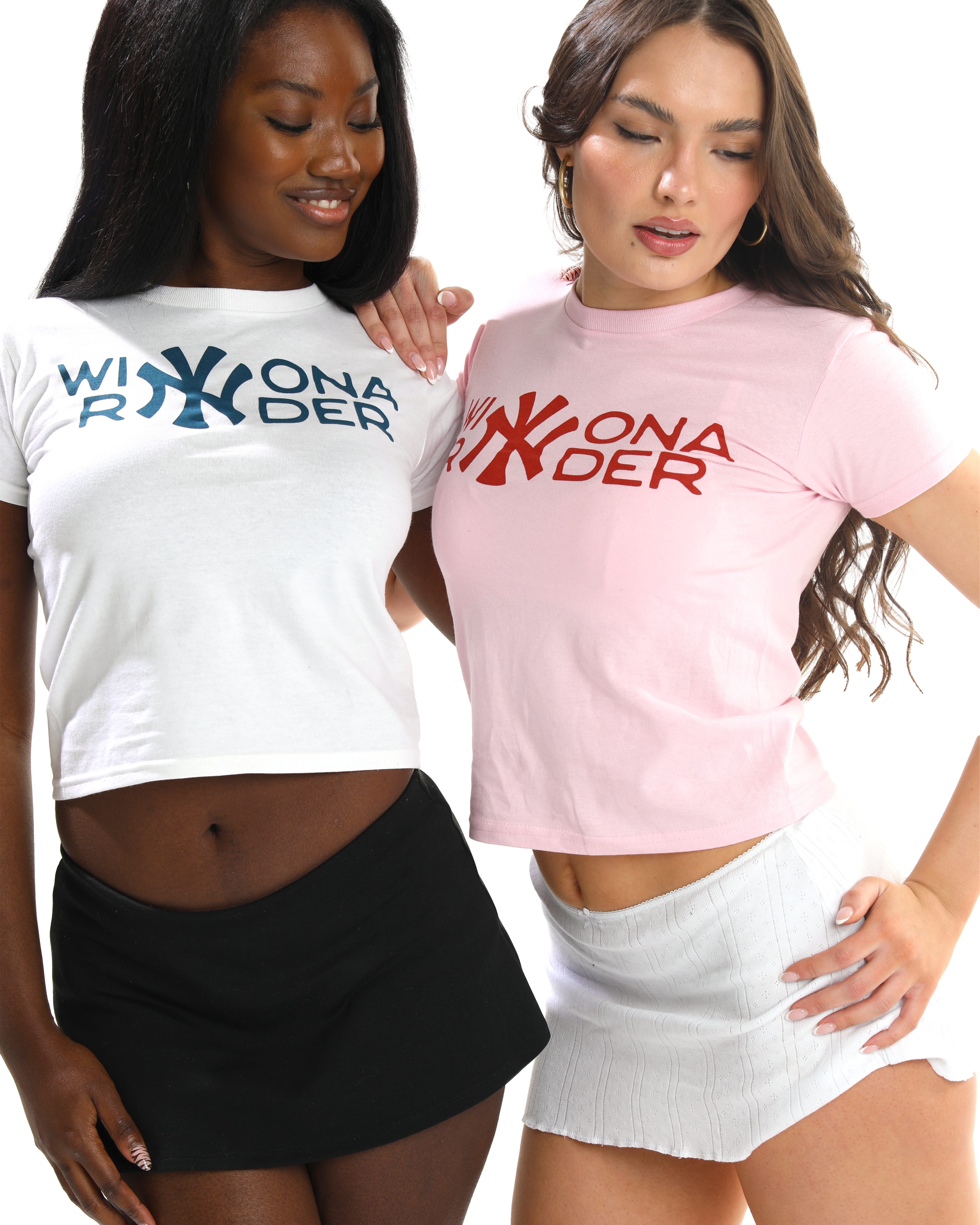 Winona Ryder Yankees Baby Tee